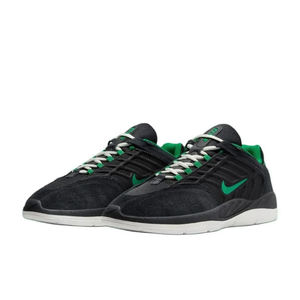Nike Vertebrae SB Black Malachite Green Men's Skateboarding  FD4691-003 NO LID - Picture 3 of 14